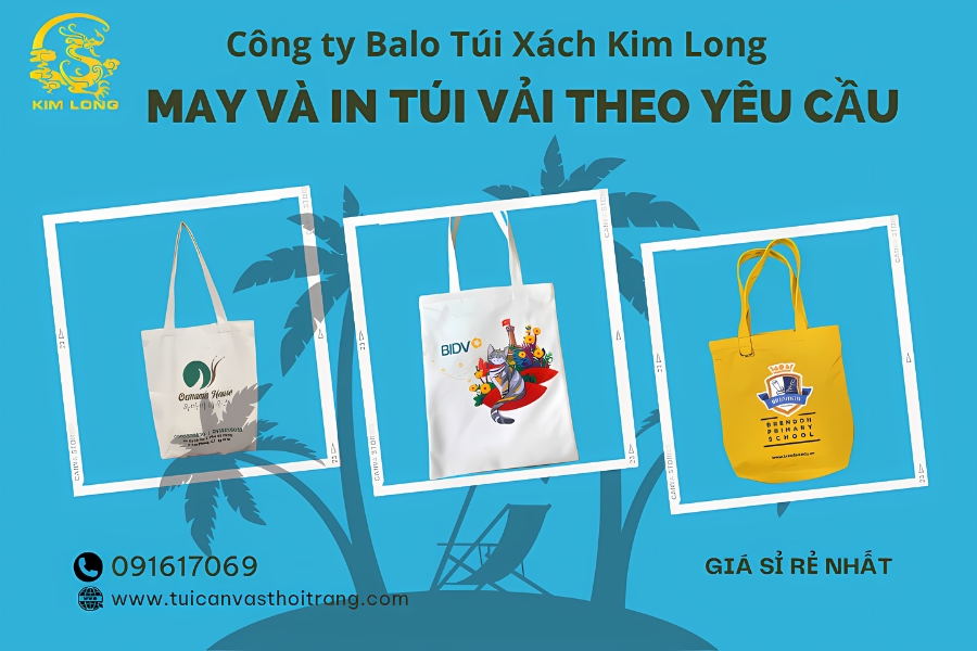 in túi vải bố