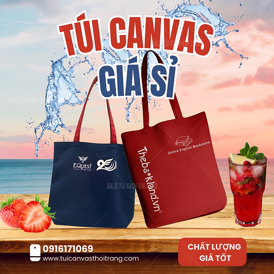 sỉ túi vải canvas