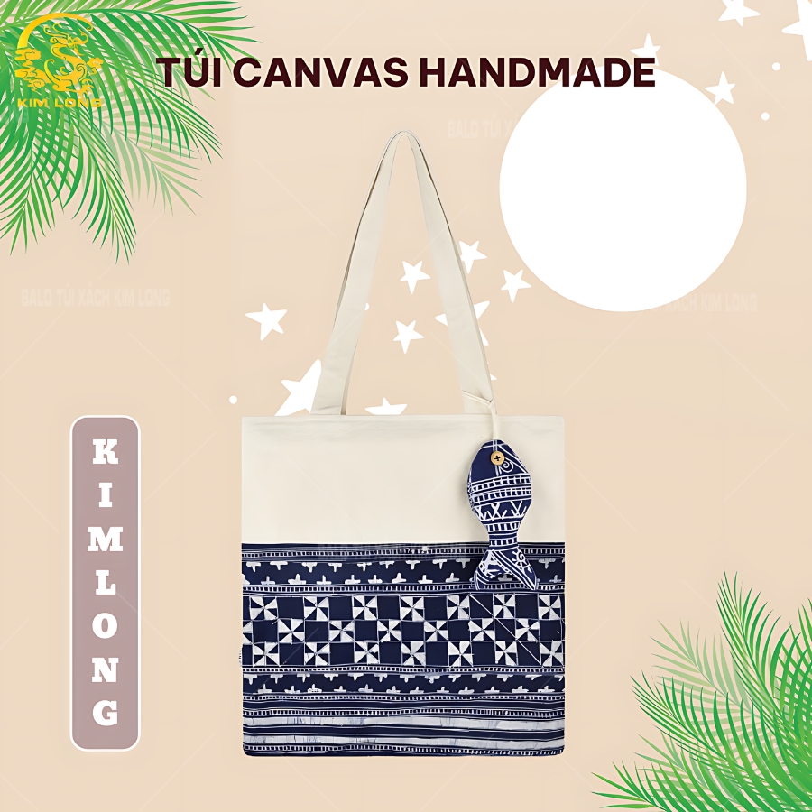 Túi Canvas Handmade Nguồn Sáng Tạo Không Giới Han