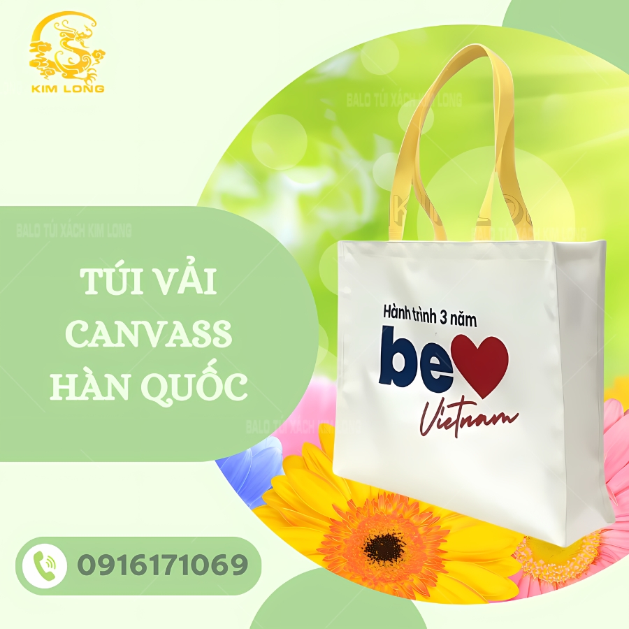 Túi Vải Canvas Hàn Quốc