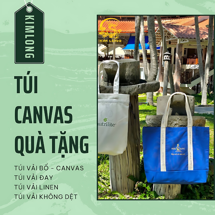 túi canvas quà tặng