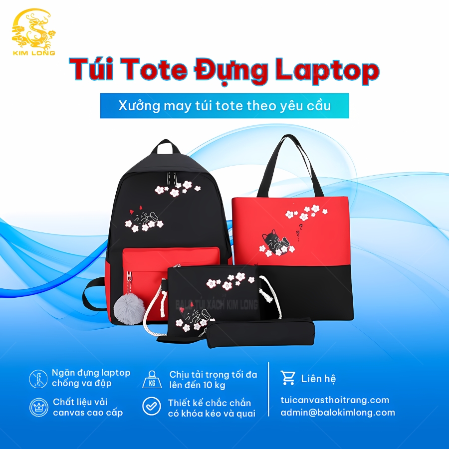 Túi Tote Đựng Laptop – Phong Cách Và Chất Lượng Cho Công Việc Hàng Ngày