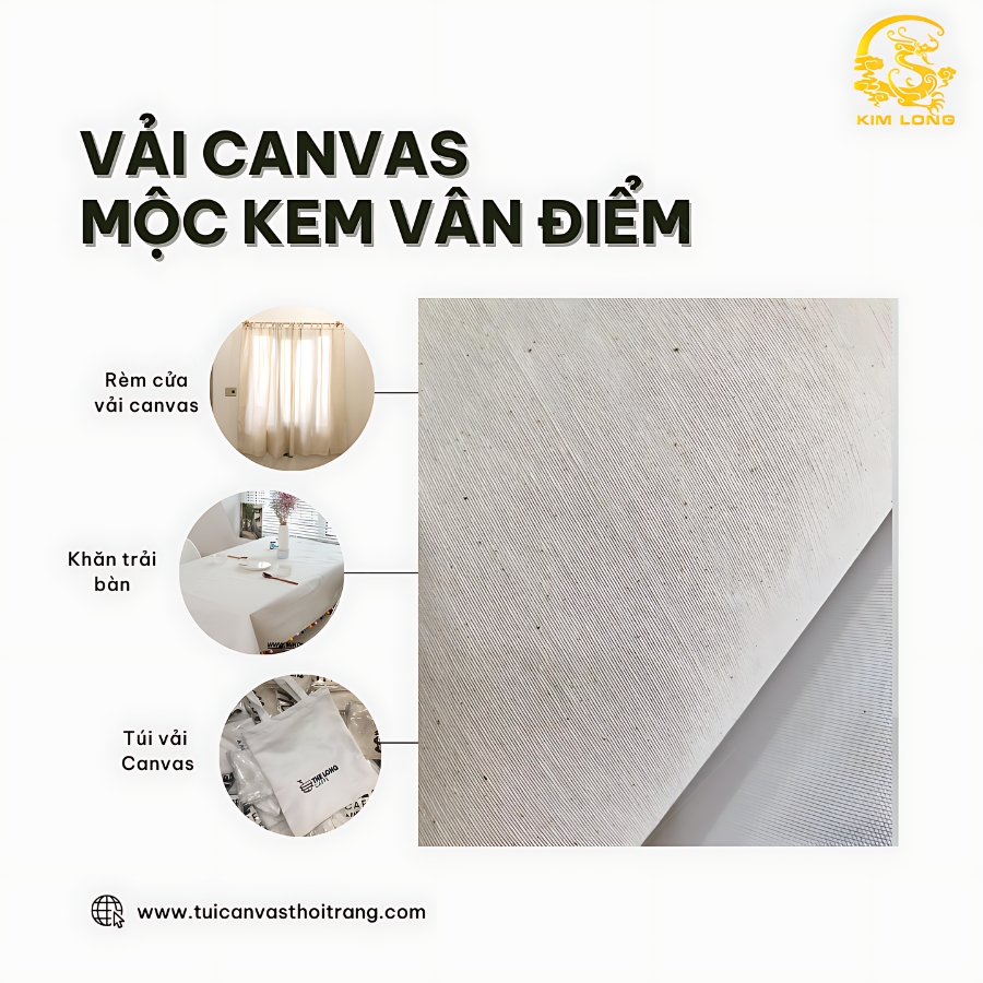 vải canvas mộc