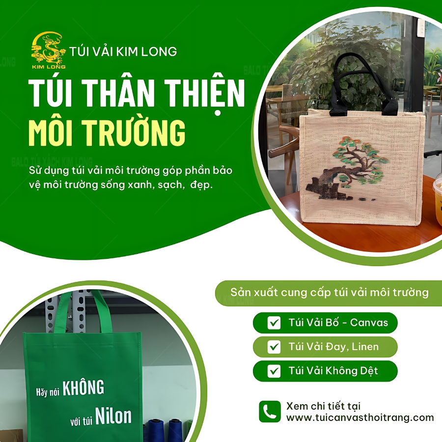 túi thân thiện môi trường