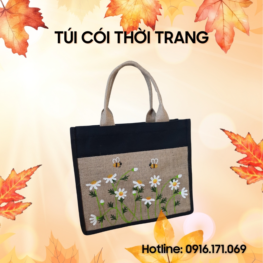 Túi Cói Thời Trang Quà Tặng Sang Trọng, Đẳng Cấp